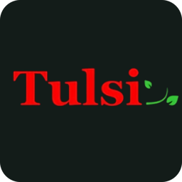 Royal Tulsi Indian logo.
